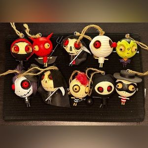 Halloween Ornaments - Vintage Crazy Head